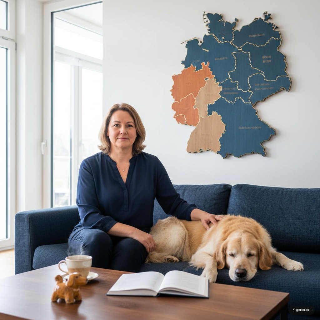In welchen Bundesländern die Hundehaftpflicht Pflicht ist (KI-generiertes Symbolbild)