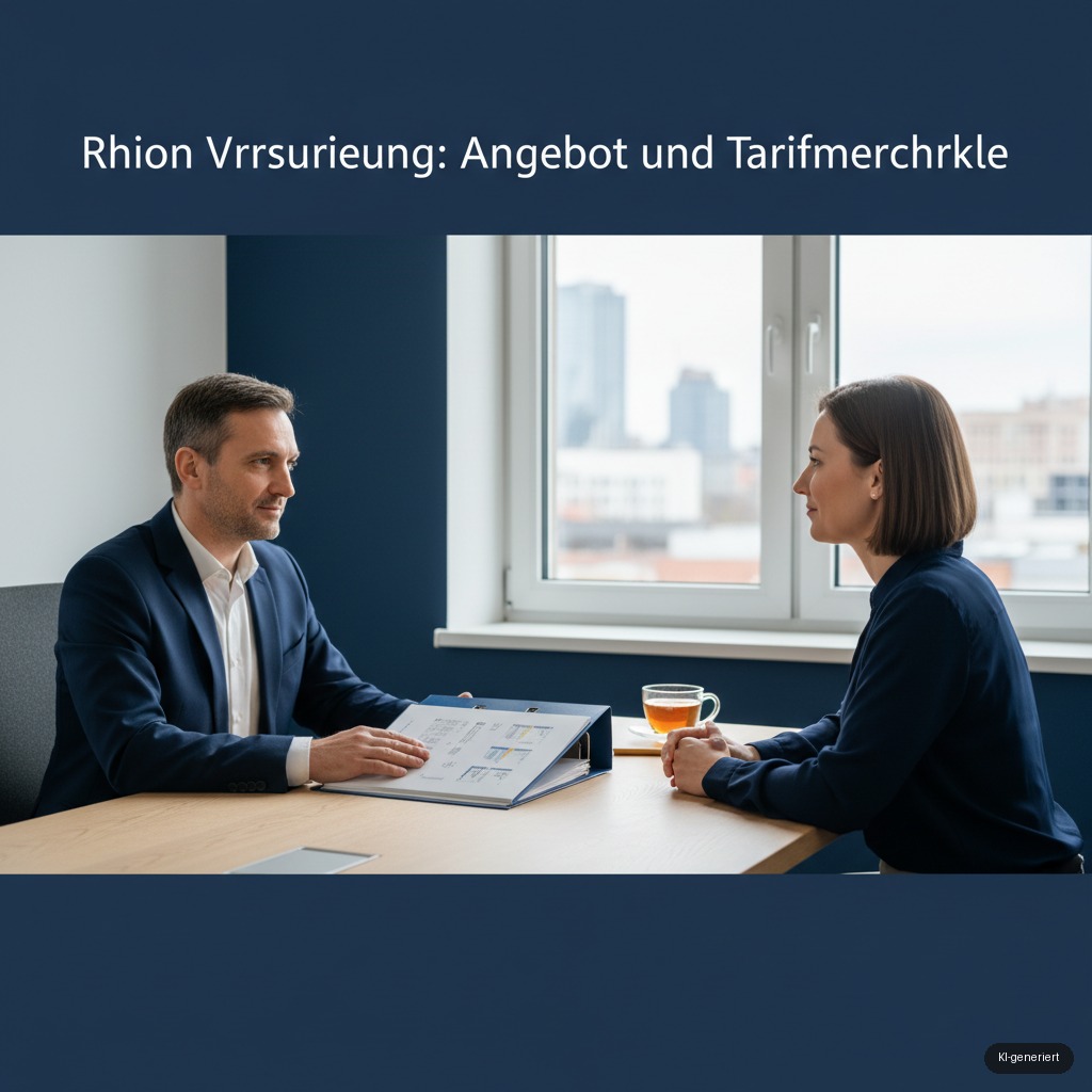 Rhion Versicherung: Angebot und Tarifmerkmale (KI-generiertes Symbolbild)